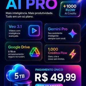 Google AI Pro 18 meses por 49,90